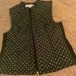 Laura Scott quilted vest